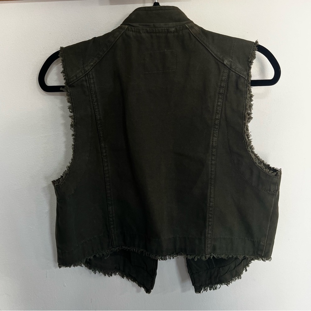 We the Free Charlie Military Style Denim Vest - Picture 8 of 13